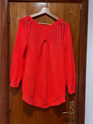 Jersey rojo mujer