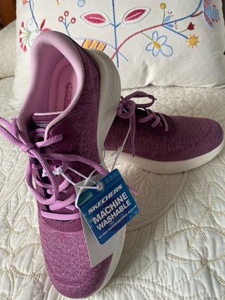 Zapatillas Skechers Mujer Morado/Rosa
