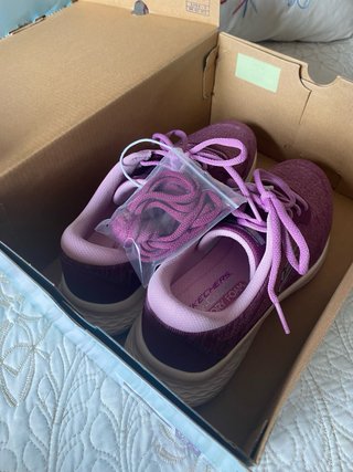 Zapatillas Skechers Mujer Morado/Rosa