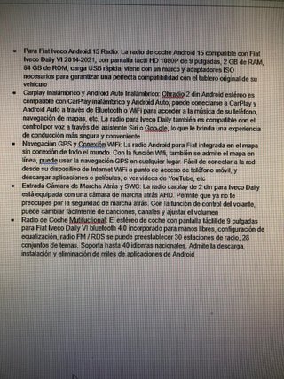 nueva Radio Coche 2 DIN Pantalla Táctil Universal