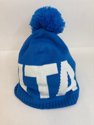 Berretto Kappa ITALIA blu con pon pon