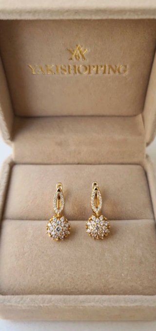 Pendientes Yakishopping Chapados en Oro 18k