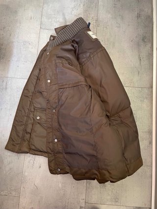 Chaqueta de plumas Geox marrón