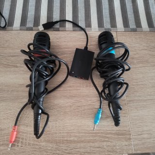 Micrófonos SingStar para PS2