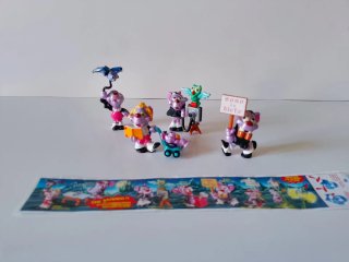 Set 4 Personaggi Kinder Sorpresa Vampirelli