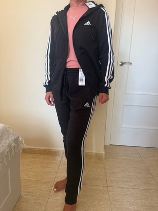 Chándal Adidas Negro Mujer Pantalon: L sudadera: M