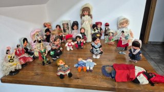 Colección de 22 Muñecos Antiguos