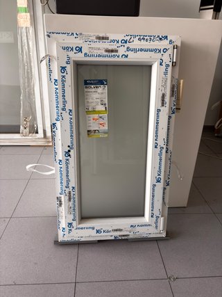 Ventana de PVC Blanca Kömmerling