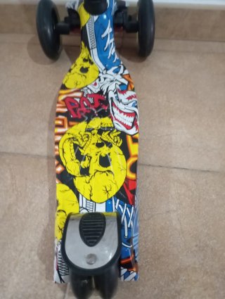 Patinete Scooter Infantil 3 Ruedas con luces