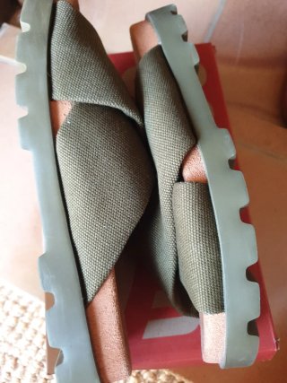 Sandalias Camper Mujer Talla 39 Verde