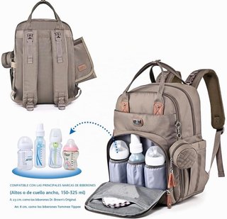 Mochila con cambiador portátil para Bebés