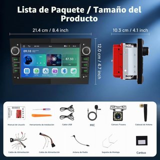 Nueva Pantalla Radio Opel Carplay Android Auto