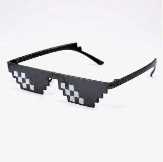 REGALO gafas pixeladas gamer Vintage