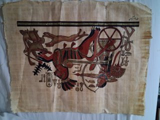 Papiro Egipcio Original de Khedr.
