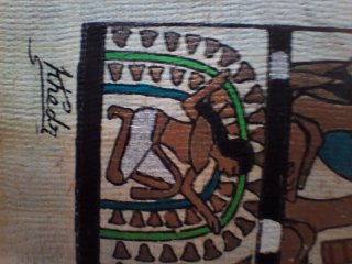 Papiro Egipcio Original de Khedr.