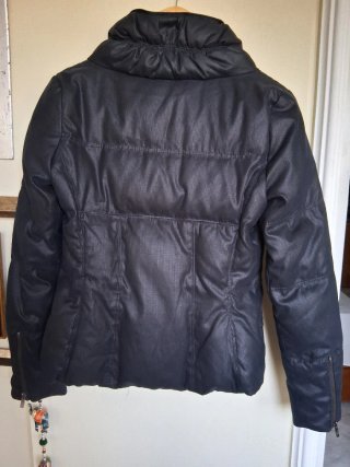 Chaqueta Plumas Zara Negra Talla XS
