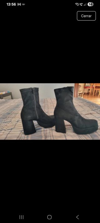 Botines Negros con Plataforma