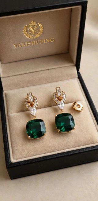 Pendientes YAKISHUPING Chapados en Oro
