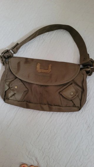 Bolso Adolfo Domínguez Verde Oliva