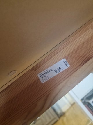 Mesa extensible Ikea Bjursta