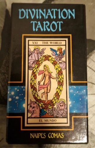 Cartas de Tarot Divination Naipes Comas