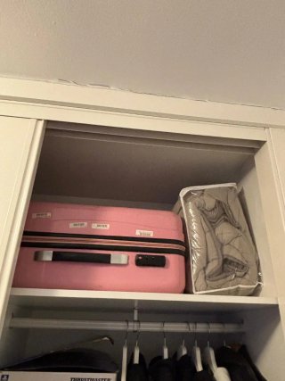 Armario Blanco con Puertas de  Corredera