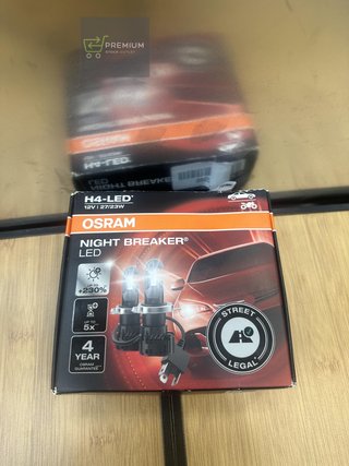 OSRAM NIGHT BREAKER H4-LED, hasta un 230%