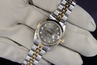 Rolex Datejust 69173 26mm Acero Oro Diamantes