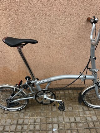 Bicicleta Brompton Plegable