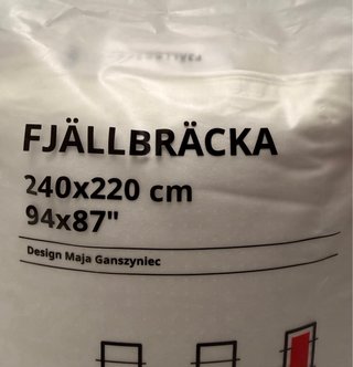 Edredón FJÄLLBRÄCKA 4 estaciones. A estrenar.
