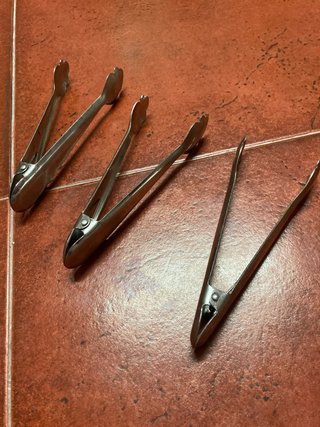Set de 3 Pinzas para Pinchos