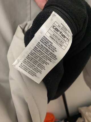 Canguro Carhartt Gris Talla S