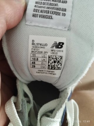 Zapatillas New Balance 574 Blancas