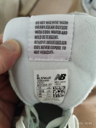 Zapatillas New Balance 574 Blancas