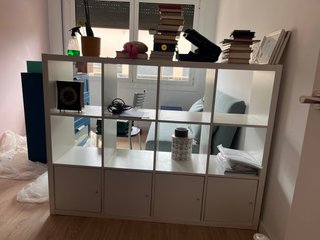 Estantería Kallax IKEA Blanca con Puertas