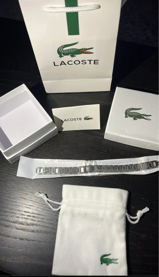Pulsera Lacoste Plateada