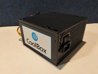 Fuente ATX CoolBox Basic 500GR 300W Ventilador 12cm Negra