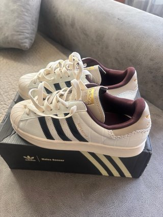 Adidas Superstar Wales Bonner Beige Talla 43 2/3
