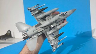 Maqueta F-16C Israelí Hasegawa 1:48