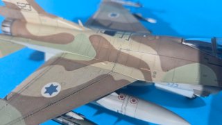 Maqueta F-16C Israelí Hasegawa 1:48