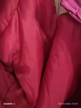 Giacca a vento vintage rosa e viola taglia XL