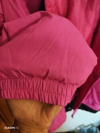 Giacca a vento vintage rosa e viola taglia XL