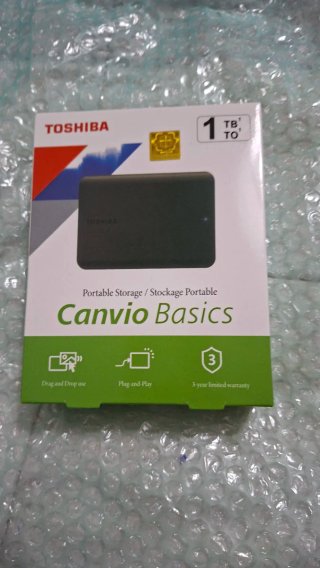 Disco Duro Toshiba Canvio Basics 1TB