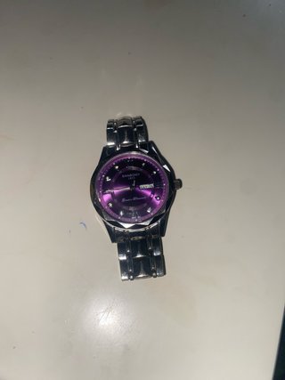 Reloj Banbony 1853 Morado y Plateado