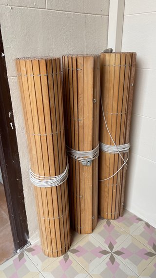 3 Persianas Alicantinas de Madera