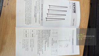 VEVOR Patas de Mesa de Horquilla 4 PCS
