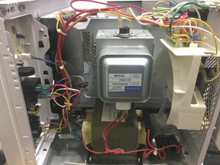 Despiece placa base main microondas Candy ag820asz