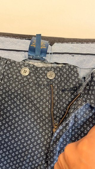 Pantalón Polo Ralph Lauren Azul Estampado
