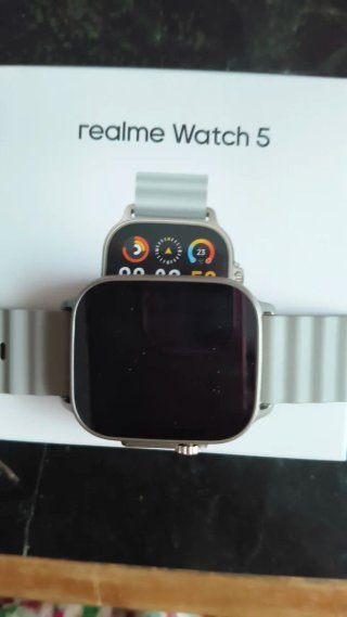 Reloj Inteligente Realme Plata titanio.