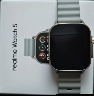 Reloj Inteligente Realme Plata titanio.